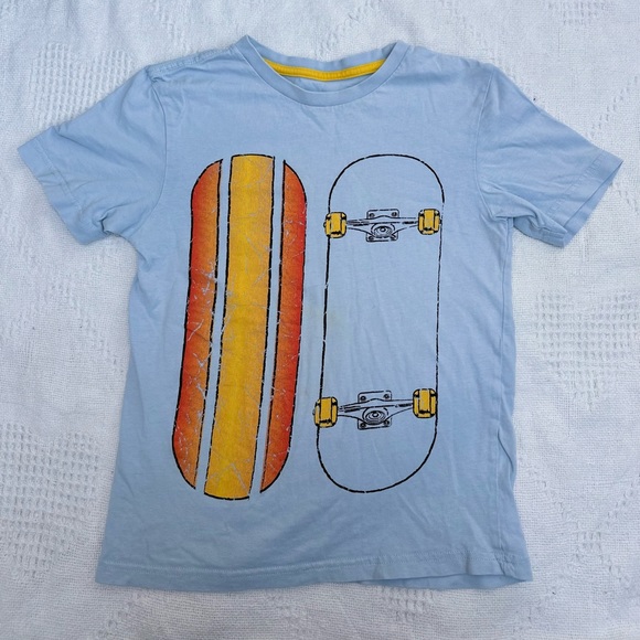 George | size small 7/8 VGUC cool skate board t-shirt. - Picture 2 of 2